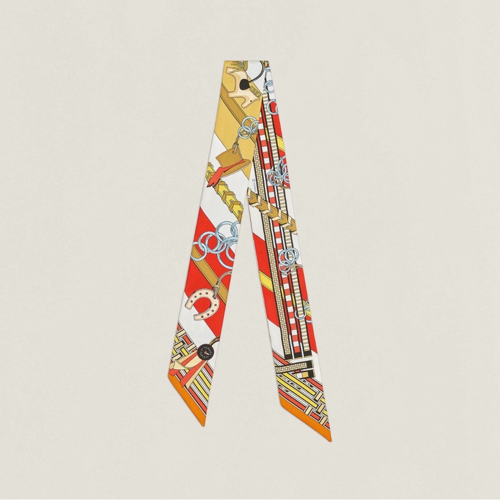 Hermes Brides et Gris-Gris Twilly NIB